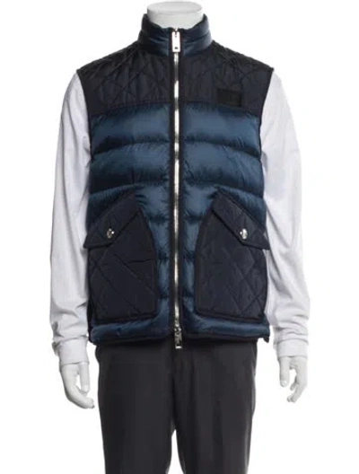 Pre-owned Burberry Vest In Blue