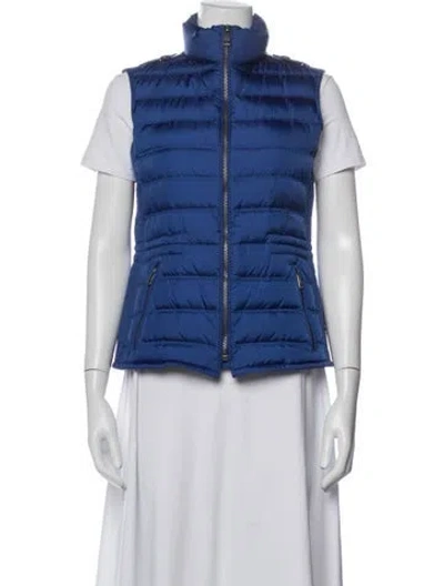 Pre-owned Burberry Vest In Blue