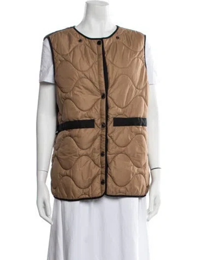 Pre-owned Burberry Vest In Brown