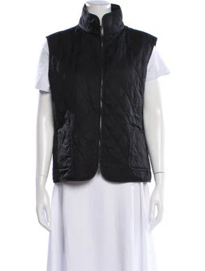 Pre-owned Burberry Vest In Gray