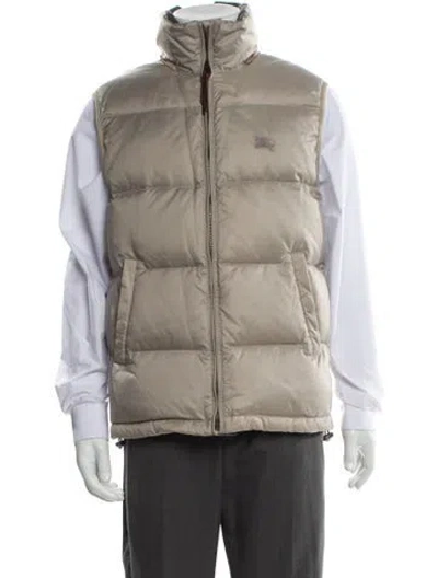 Pre-owned Burberry Vest In Gray