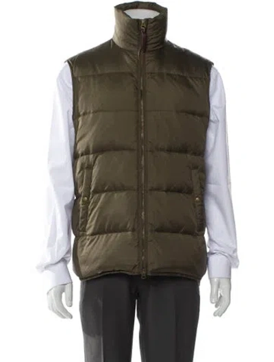 Pre-owned Burberry Vest In Green