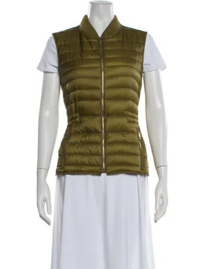 Pre-owned Burberry Vest In Green