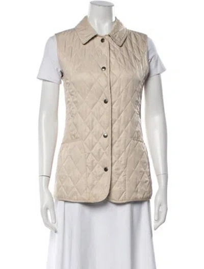 Pre-owned Burberry Vest In Neutrals