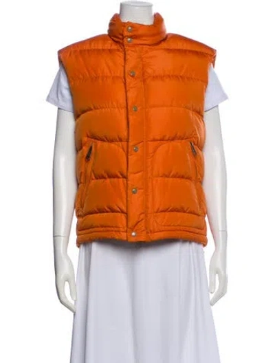 Pre-owned Burberry Vest In Orange