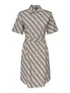 Burberry Woman Beige Dresses In Beige