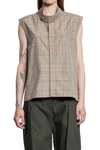 Burberry Vests In Gray