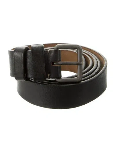 Pre-owned Burberry Vintage 2000's Waist Belt In Blue