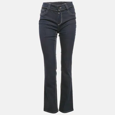Pre-owned Burberry Vintage Blue Denim Jeans S Waist 28"