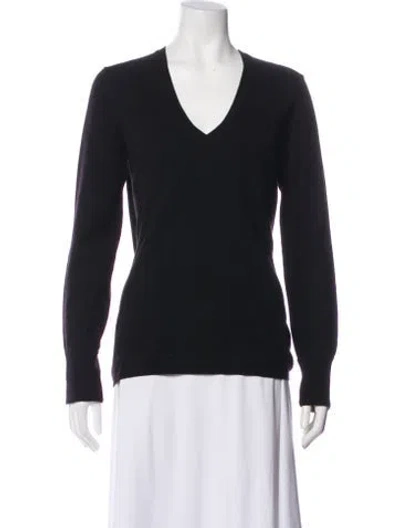 Pre-owned Burberry Vintage Cashmere Sweater In Gray
