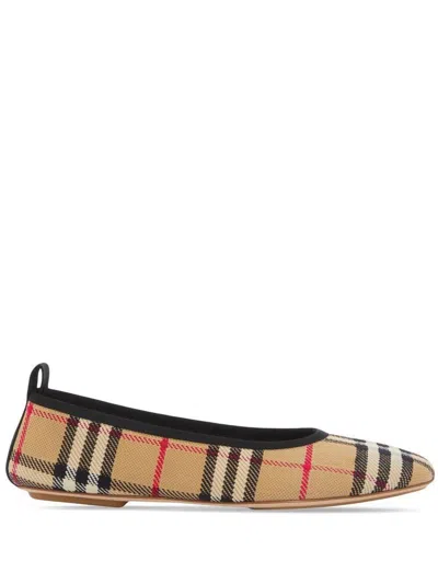 BURBERRY BURBERRY VINTAGE CHECK BALLERINA SHOES
