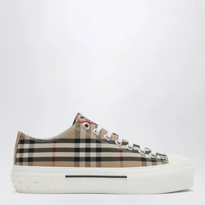 BURBERRY BURBERRY VINTAGE CHECK BEIGE SNEAKERS