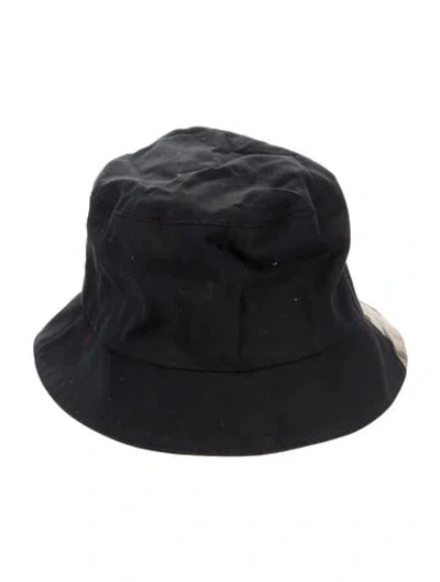 Pre-owned Burberry Vintage Check Bucket Hat In Blue