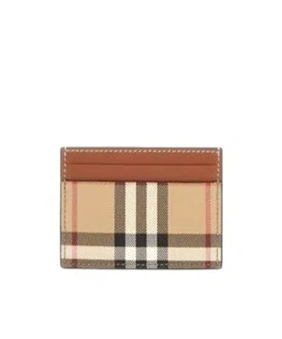 BURBERRY BURBERRY CHECK PRINTED CARD HOLDER