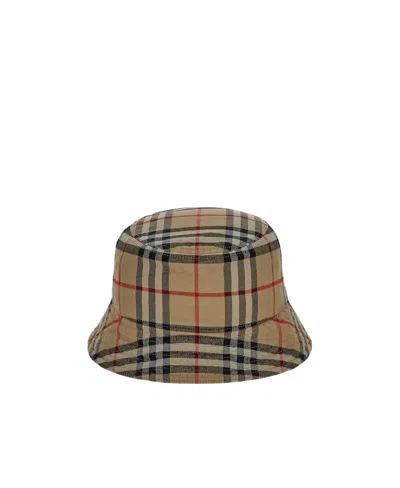 Burberry Vintage Check Cotton Bucket Hat In A7026