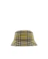 Burberry Vintage Check Cotton Bucket Hat In Nude