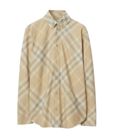 BURBERRY BURBERRY LONG SLEEVED CHECKED SHIRT