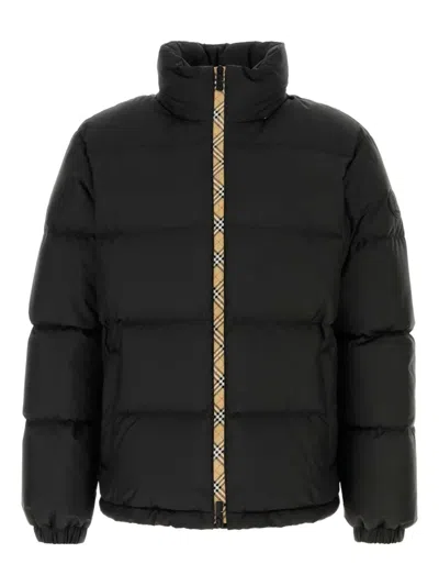 BURBERRY VINTAGE CHECK-DETAIL JACKET