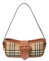 Burberry Vintage Check E-canvas & Leather Shoulder Bag