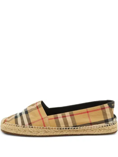 Pre-owned Burberry Vintage Check Espadrilles