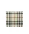 Burberry Check Cashmere Silk Scarf In Nude