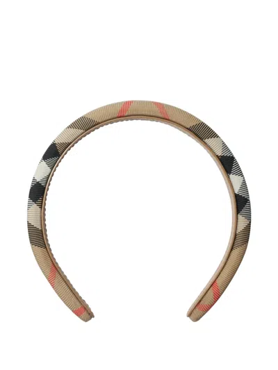 Burberry Kids' Vintage Check Headband In Multi