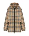 Burberry Everton Vintage Check Jacket In Nude