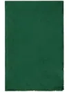 Burberry Vintage Check Jacquard Silk Scarf In Green