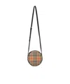 Burberry Women Printed E-canvas Louise Crossbody Bag In Black