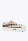 BURBERRY SIGNATURE CHECK CANVAS SNEAKERS