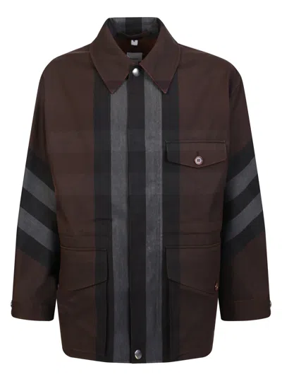 Burberry Vintage Check Maxi Motif In Printed