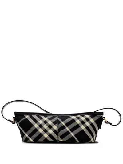 Burberry Elegant Mini Shoulder Handbag In Black