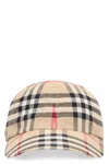 Burberry Checked Baseball Cap