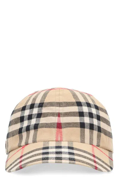 Burberry Vintage Check Motif Baseball Cap