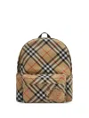 Burberry Men's "check" Backpack