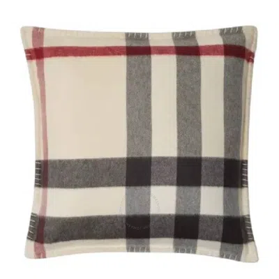 Burberry Vintage Check Pattern Cashmere Cushion