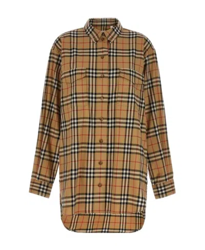 BURBERRY BURBERRY CHECKED BUTTONED SHIRT