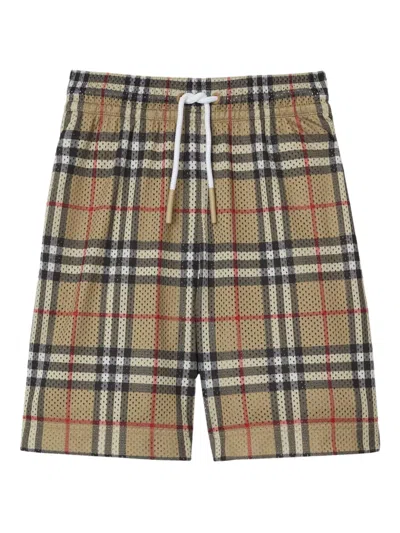 Burberry Vintage Check-pattern Shorts
