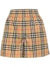 BURBERRY BURBERRY VINTAGE CHECK-PATTERN SHORTS