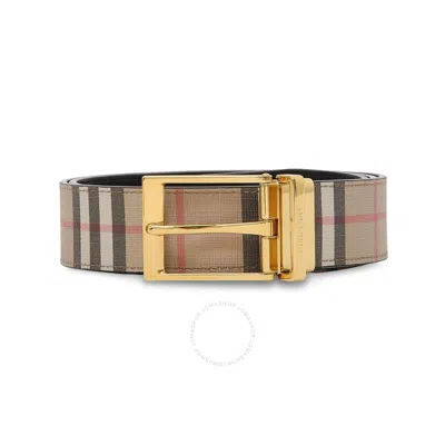 Burberry Vintage Check Belt In Beige