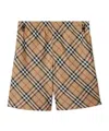 Burberry Vintage Check-print Drawstring Shorts In Multicolor