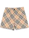Burberry Vintage Check-print Shorts In Neutrals