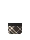 Burberry Vintage-check Print Cardholder In Nero