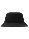 Burberry Vintage Check Reversible Bucket Hat In Black