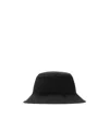 Burberry Vintage Check Reversible Bucket Hat In Black