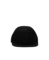 Burberry Vintage Check Reversible Cotton Cap In Black