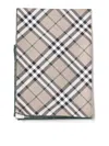 Burberry Vintage Check Scarf In Black