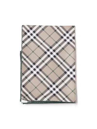Burberry Vintage Check Scarf In Black