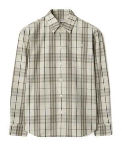 BURBERRY BURBERRY CLASSIC CHECK BUTTON-UP TOP
