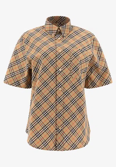 Burberry Vintage Check Short-sleeved Shirt
